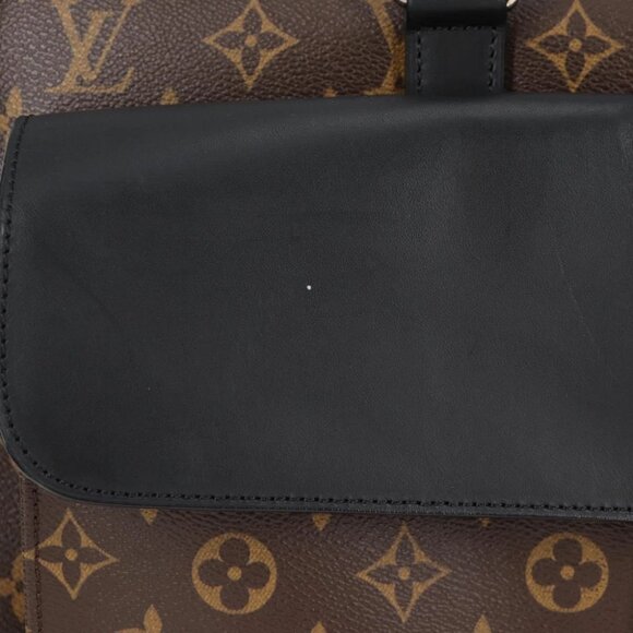 LOUIS VUITTON Monogram Macassar Soft briefcase Bag 2way M56719 LV Auth 118897M - Picture 3 of 15